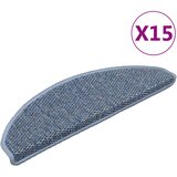 Samoljepljivi otirači za stepenice 15 kom 65x21x4 cm plavi | shoptok.hr