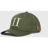 Les Deux Bombažna bejzbolska kapa zelena barva