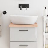  Kupaonska radna ploča 40x50x(2-4) cm netretirano masivno drvo | shoptok.hr