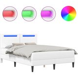  Okvir za krevet Bijela 120 x 190 cm Umjetna koža - Bijela 120 x 190 cm | shoptok.hr