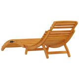  Ležaljka za sunčanje 3 pcs Smeđa Čvrsto drvo akacije | shoptok.hr
