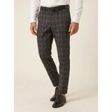 Sinsay Slim-fit chino hlače u kockicu s udjelom viskoze | shoptok.hr