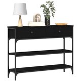  Konzolna stolica Crni hrast 100 x 25 x 75 cm Konstruirano drvo | shoptok.hr