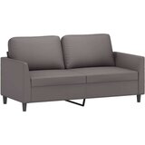  3-dijelni set sofa s jastucima sivi od umjetne kože | shoptok.hr