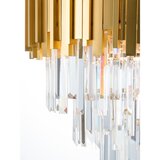 Nova Luce Metalna viseća svjetiljka u zlatnoj boji s kristalnim sjenilom ø 40 cm Grane – | shoptok.hr