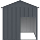  za pse s krovom antracit 117x103x123 cm pocinčani čelik | Eponuda.com