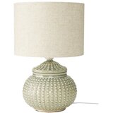 Ellos Home Siva/bež lanena namizna svetilka (višina 39 cm) Niko – Cene