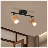  Brilagi - Spot svetlo MODERN WOOD 2xGU10/8W/230V drvo/crna | Eponuda.com