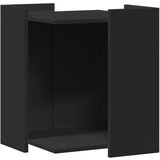 vidaXL Kutija za mačji pijesak crna 42x42x51 cm konstruirano drvo | shoptok.hr