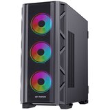 BIT FORCE GIANT ARGB-TMC4 Gaming E-ATX, Full-Tower kućište bez napajanja, crno | shoptok.hr