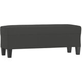  Klupa tamnosiva 100 x 35 x 41 cm od mikrovlakana | shoptok.hr