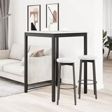 Stol za bar Bijelo 80 x 80 x 105 cm Čvrsto borovo drvo | shoptok.hr
