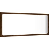  2-dijelni set kupaonskog namještaja boja smeđeg hrasta drveni | shoptok.hr