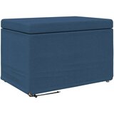  Stolica Plava 61 x 41 x 40 cm Tkanina i konstruirano drvo | shoptok.hr