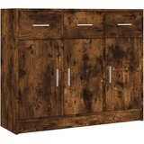  Komoda boja dimljenog hrasta 91x28x75 cm konstruirano drvo | Eponuda.com