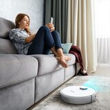 Tesla robostar - pametni robotski usisivač 2u1 2550 mah wi-fi bela | Eponuda.com
