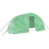  Staklenik s čeličnim okvirom zeleni 10 m² 5 x 2 x 2,3 m | shoptok.hr