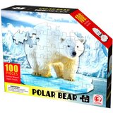  Puzzle 100pcs polarni medved 88655 ( 91/71091 ) Cene