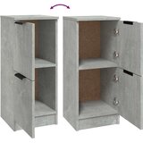  Komode 2 kom siva boja betona 30 x 30 x 70 cm konstruirano drvo | Shoptok.si
