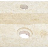  Umivaonik krem 58 x 39 x 10 cm mramorni Slike