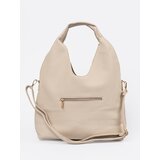 Shelvt Beige openwork shoulder bag | shoptok.hr
