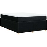  Krevet s oprugama i madracem crni 140x200 cm od tkanine | shoptok.hr