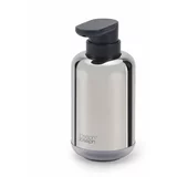 Joseph Joseph Dozirnik za milo iz nerjavečega jekla v sijajno srebrni barvi 300 ml EasyStore Luxe –