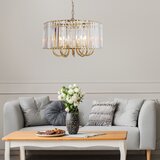 Zuma line 1906/6 - Luster na lancu PARIS 6xE14/40W/230V zlatna | Eponuda.com