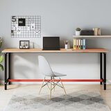vidaXL Ploča za radni stol 220x55x2 5 cm od masivne bukovine Cijene