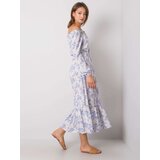 RUE PARIS Dress-WN-SK-840-1.36P-light blue | Shoptok.si
