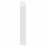 Ormarić za uzglavlje s LED svjetlima bijeli 200 x 17 x 102 cm | shoptok.hr