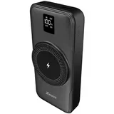 GoEnergy 20Wd black Power bank eksterna baterija 20000mAh/20W/15W wireless/PD/QC3.0