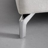Bessagi Home sedežna garnitura filou, iz žameta | Shoptok.si