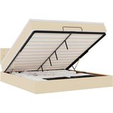 vidaXL Otomanski krevet s madracem krem 180x200cm od tkanine | shoptok.hr