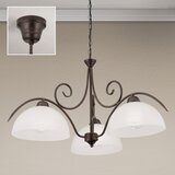 Orion luster na lancu rula 3xE27/40W/230V, prečnik 70 cm, bela/bronza | Eponuda.com