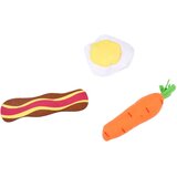  Mekani set hrane za igru s tavom, odreskom, ribom i povrćem | shoptok.hr