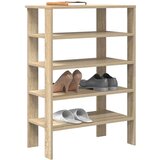 vidaXL Regal za čevlje sonoma hrast 61x32x87,5 cm inženirski les | Shoptok.si