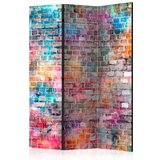  Paravan u 3 dijela - Colourful Brick [Room Dividers] 135x172 Cijene