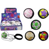 Lopta za igru ​​na gumenim strukturama šarena 6 cm | shoptok.hr