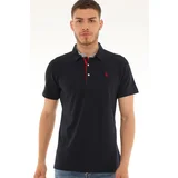 Dewberry T8582 MEN'S T-SHIRT-NAVY BLUE