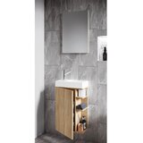 MID.YOU Kopalnica Za Goste Lumia, Barva Hrasta | Shoptok.si