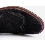 Big Star Suede Men's Ankle Boots Chelsea Black | shoptok.hr