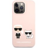Karl Lagerfeld Maska za telefon Silicone Case Karl&Choupette za iPhone 13 Pro Light pink Cene
