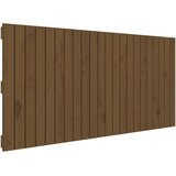  Zidno uzglavlje boja meda 140x3x60 cm masivna borovina | shoptok.hr