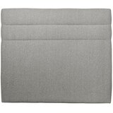 Sommeil de plomb Naglavna deska 200 cm Črte - Siva Blago Oblazinjena kodrasti učinek, (21613019) | Shoptok.si