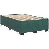  Boxspring krevet s madracem Tamnozelena 120 x 190 cm Baršun | shoptok.hr