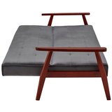 Livetastic ZOFA S POSTELJNO FUNKCIJO, barve češnje, temno siva les, tekstil | Shoptok.si