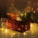 Lampice za jelku sa 100 toplo belih LED dioda ML-C2007