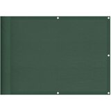 Balkonski zaslon tamnozeleni 75x800 cm 100 % poliester Oxford | Eponuda.ba