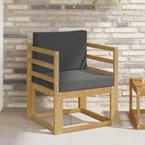  2 Komad Set vanjskih sofa Poliester Bijela i Antracit | shoptok.hr